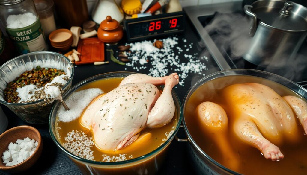 Chicken Brine first second